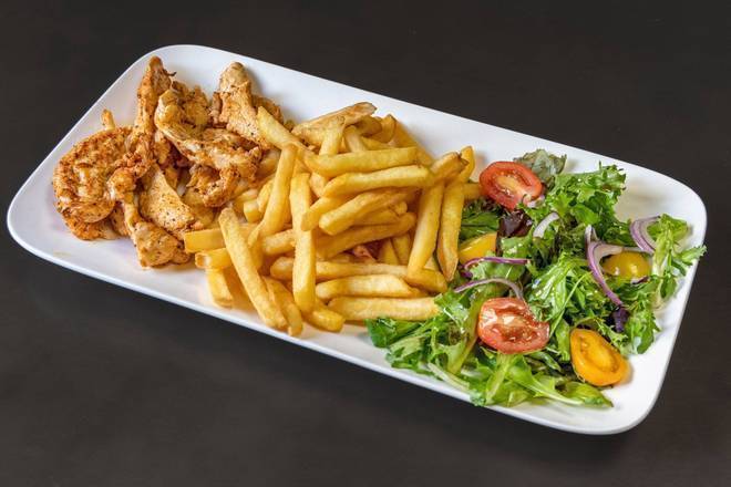 Assiette Poulet mariné