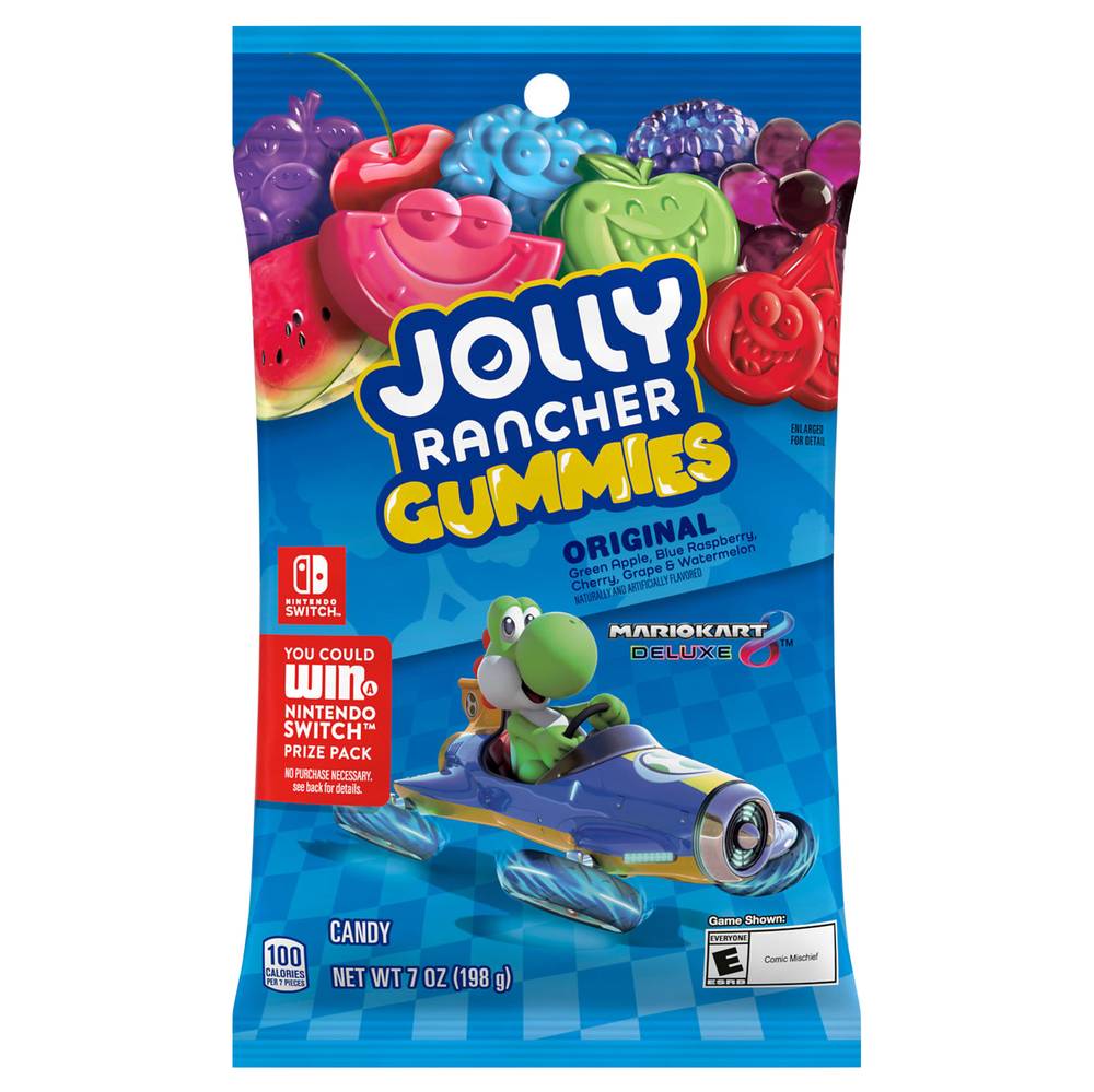 Jolly Rancher Gummies Original Flavors Candy (7 oz)