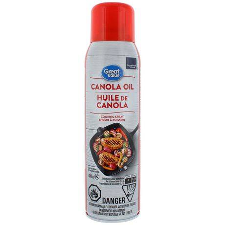 Great Value Canola Oil Cooking Spray (400 g)