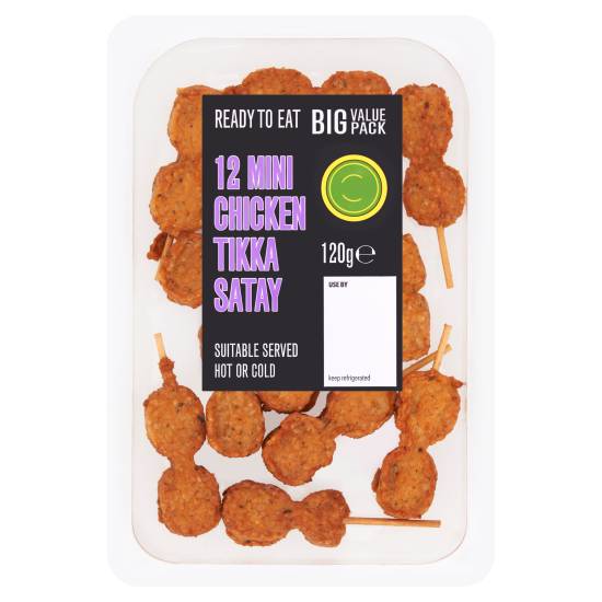 Mini Chicken Tikka Satay Big Value pack (12ct)