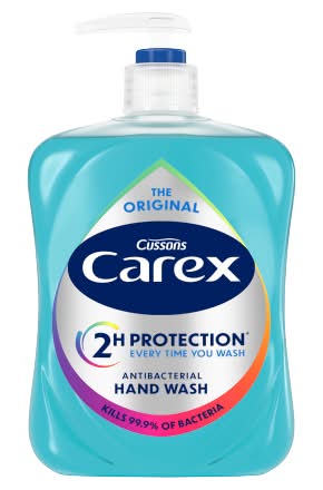 Carex Original Antibacterial Hand Wash Gentle & Effective Liquid Hand Soap (500ml)