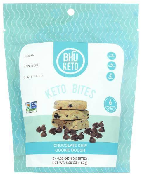 Bhu Foods Keto Protein Bites (chocolate chip cookie dough)