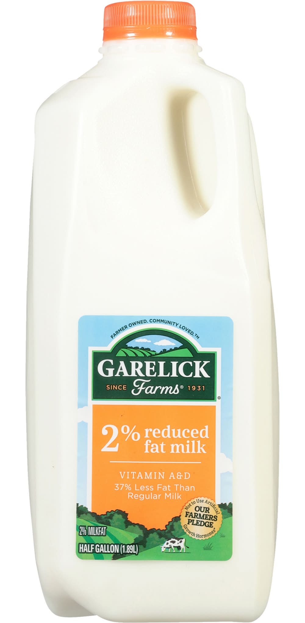 Garelick Farms Dairy Pure 2% Reduced Fat Milk (1.89 gal)
