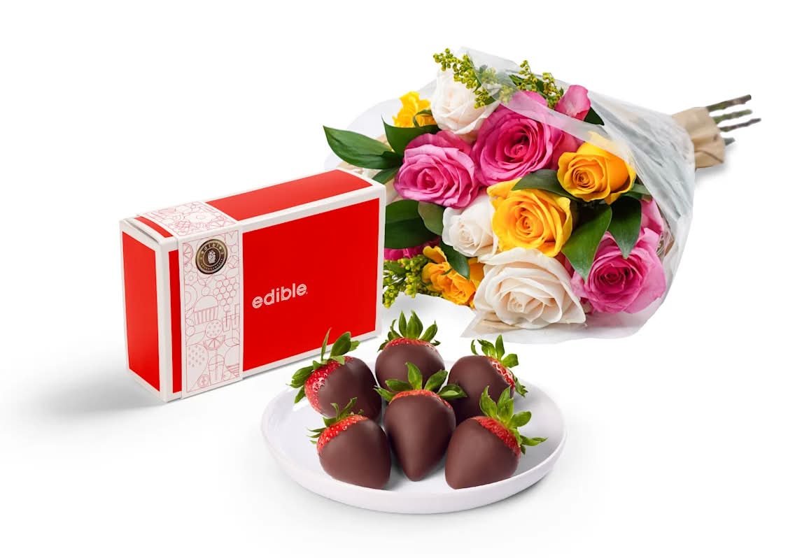 Riveting Roses & Dipped Fruit