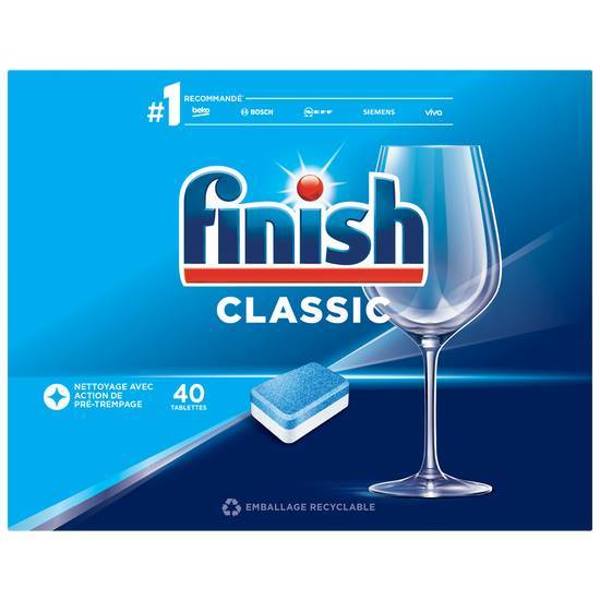 Finish - Tablettes vaisselle  classic (40 pièces)
