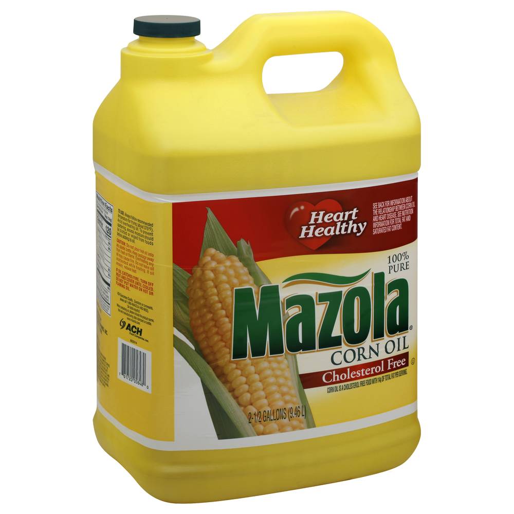 Mazola Cholesterol Free 100% Pure Corn Oil (9.46 L)