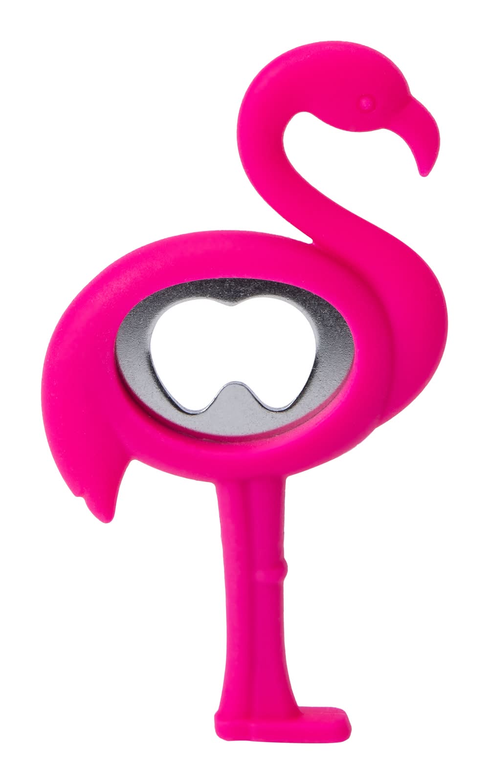 Silicone Bottle Opener Flamingo