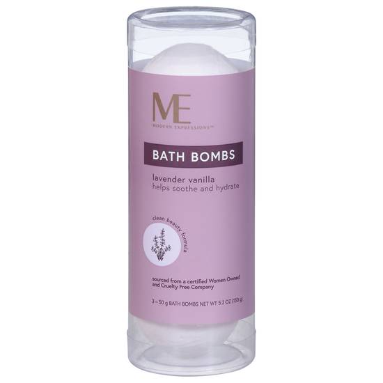 Modern Expressions Lavender Vanilla Bath Bombs