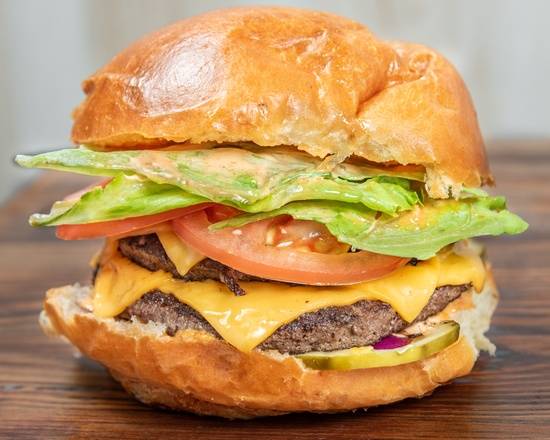 Flame-Grilled Double Beef Burger