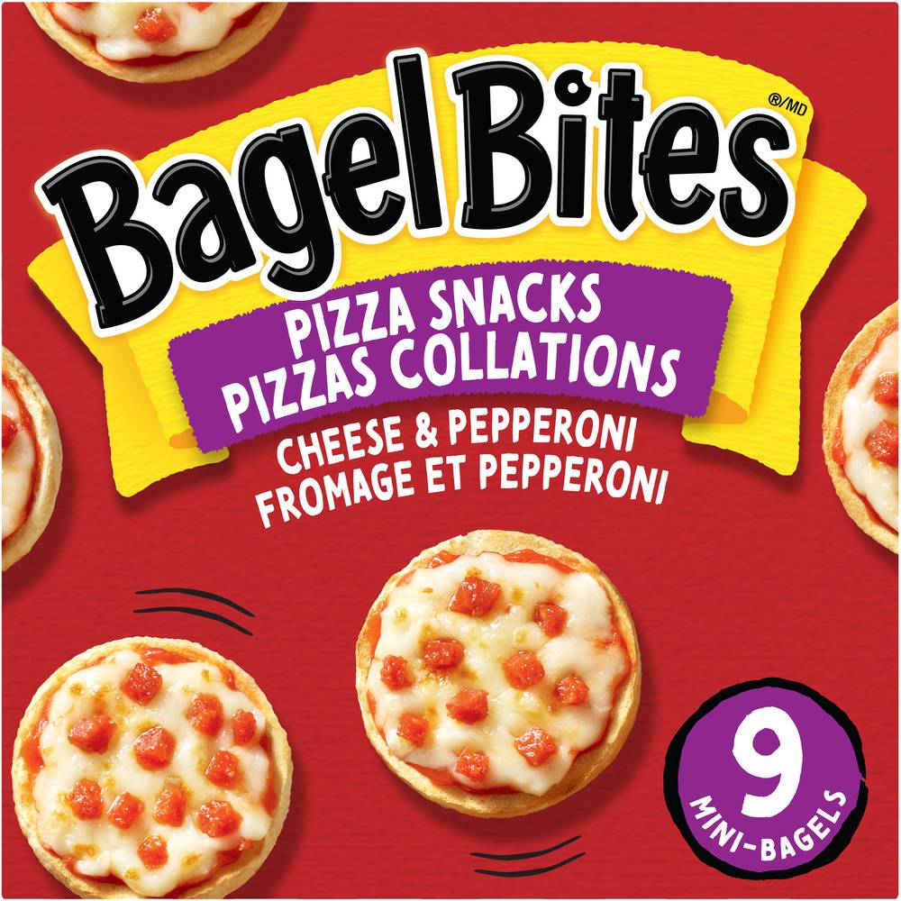 Bagel Bites Cheese & Pepperoni Pizza Snacks (198 g)