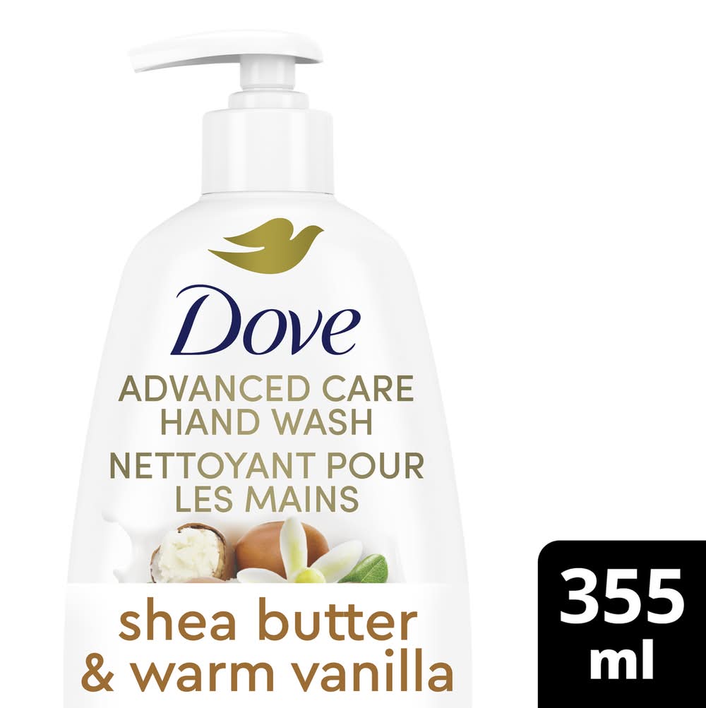 Dove Non Foaming Hand Wash, Wash Shea Butter-Warm Vanilla (355 ml)