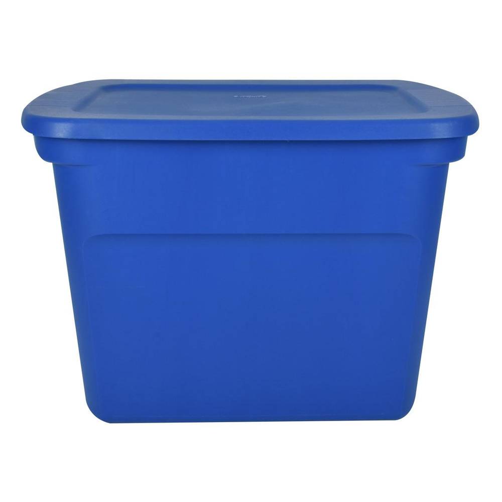 Sterilite caja de plástico 68 l (azul)