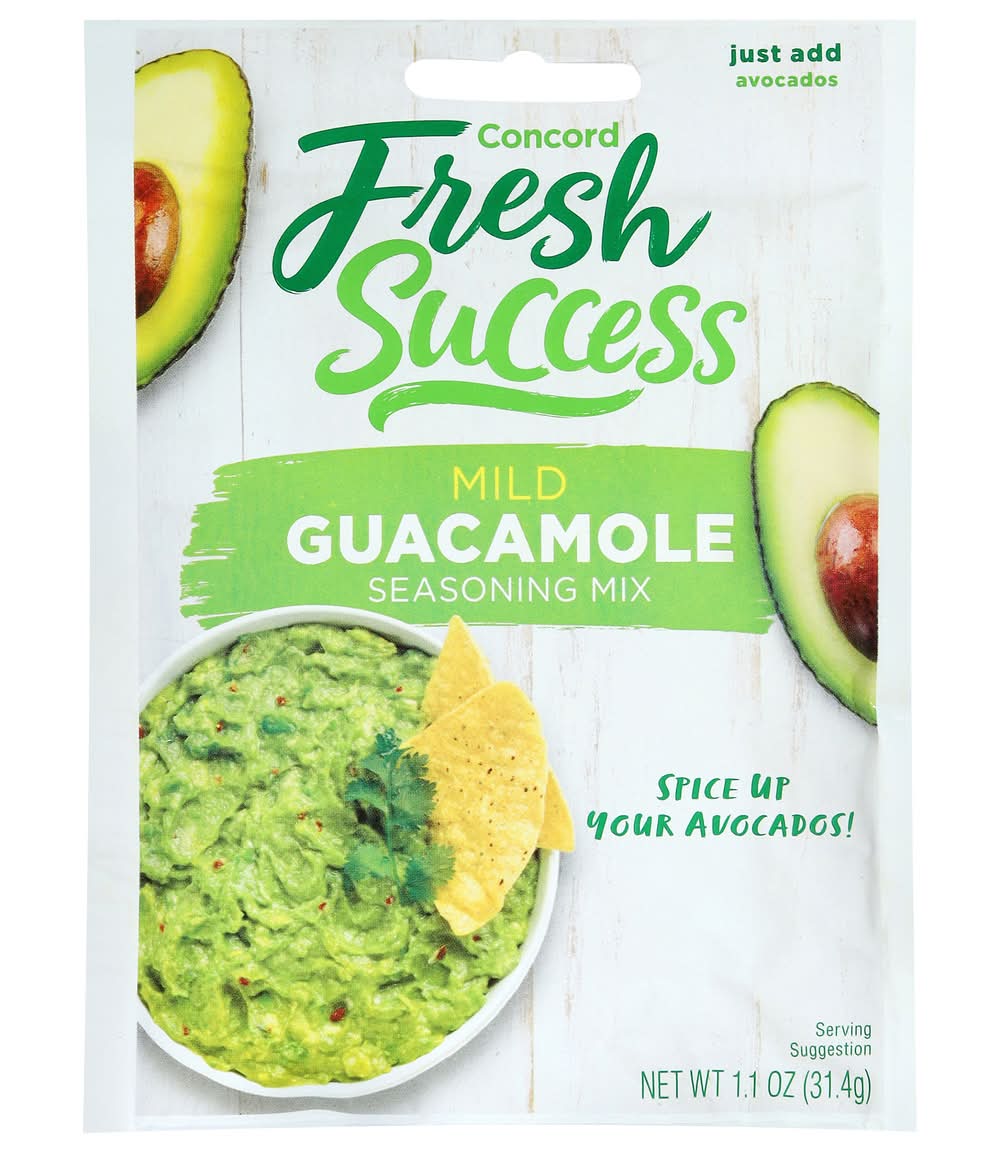 Concord Foods Mild Guacamole Seasoning Mix (1.1 oz)