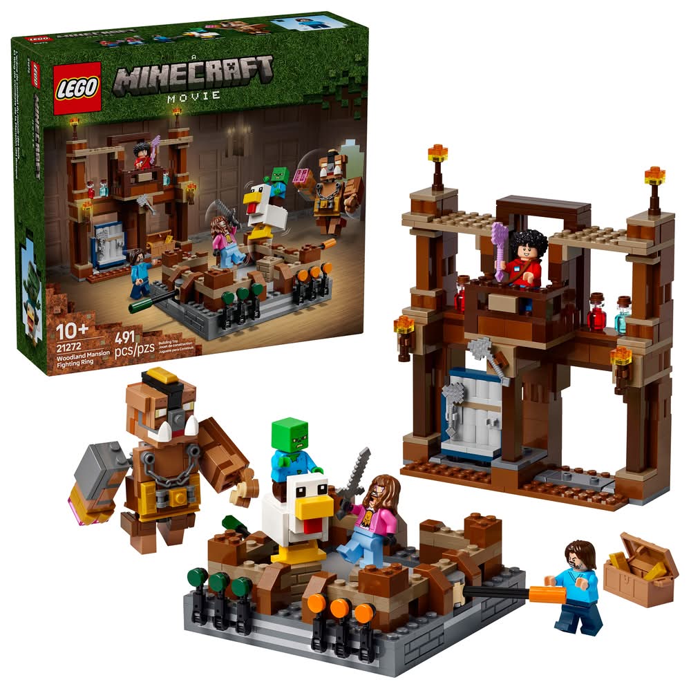 LEGO Minecraft Woodland Mansion Building Toy Set 10 Y+ (491 ct)