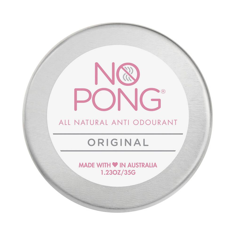 No Pong Deodorant All Natural Cream Original 35g