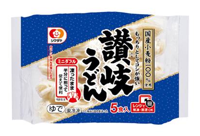 369456：〔冷凍〕シマダヤ KTF国産小麦さぬきうどん5食入 / Shimadaya KTF Frozen Sanuki Udon, Made With Domestic Wheat, 5 Count