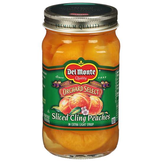 Del Monte Orchard Select Extra Light Syrup Sliced Cling Peaches