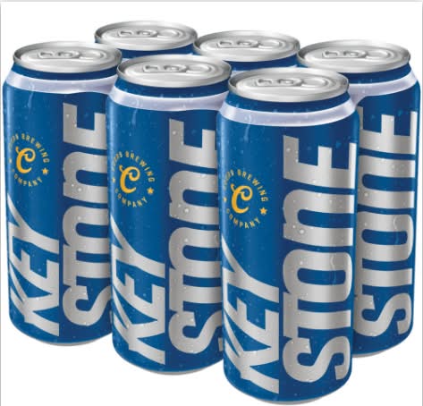 Keystone Light Lager Beer (6 x 16 fl oz)