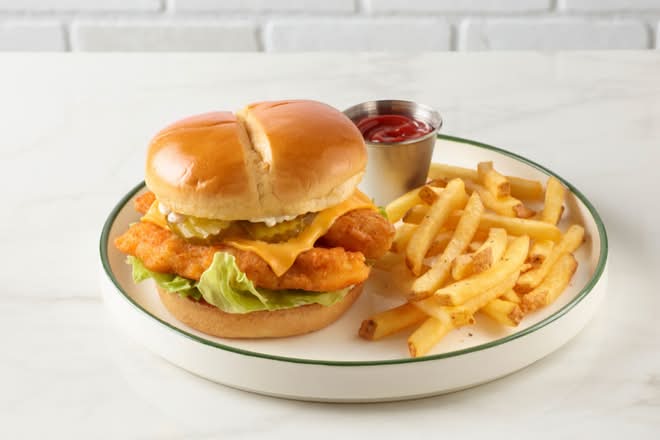 Crispy Cod Sandwich