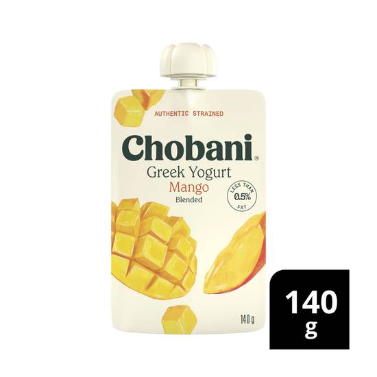 Chobani Greek Yogurt Pouch Mango 140g