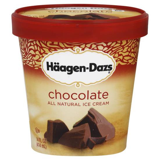 Haagen Dazs Ice Cream Chocolate (14 oz)