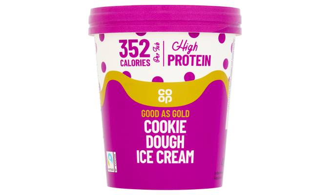 Co-op Cookie Dough Ice Cream 480Ml