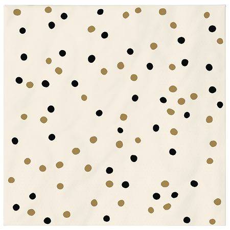 Hallmark Elegant Confetti Dot Cocktail Napkins