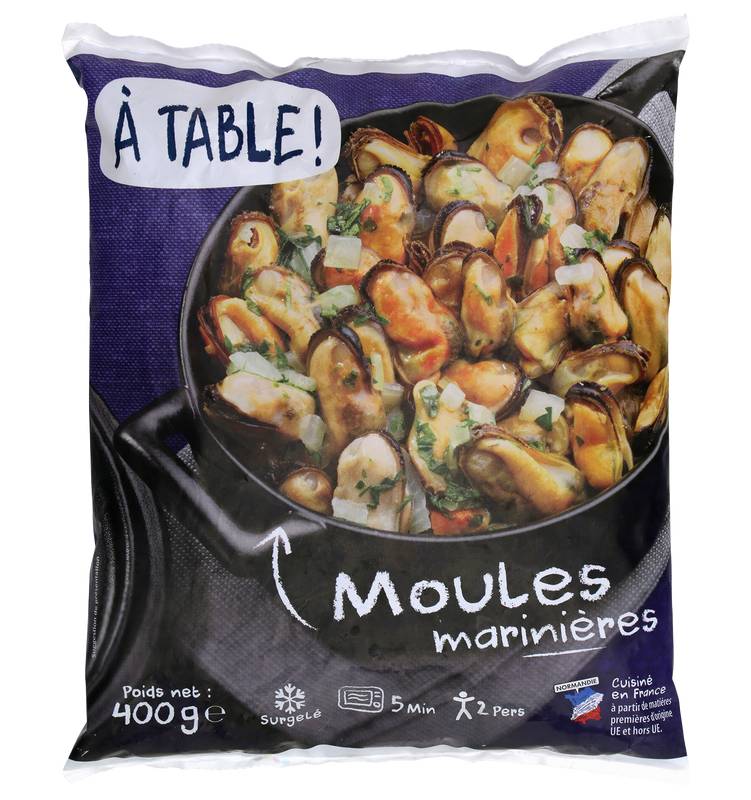 À Table - Moules marinières (400g)