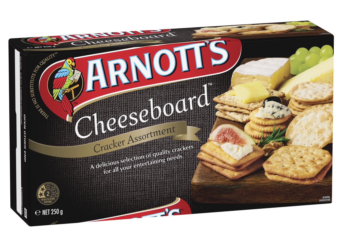 Arnott's Cheeseboard Cracker Assortment (250g)