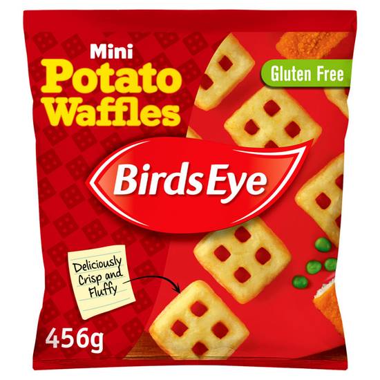 Birds Eye Frozen Mini Potato Waffles 456g
