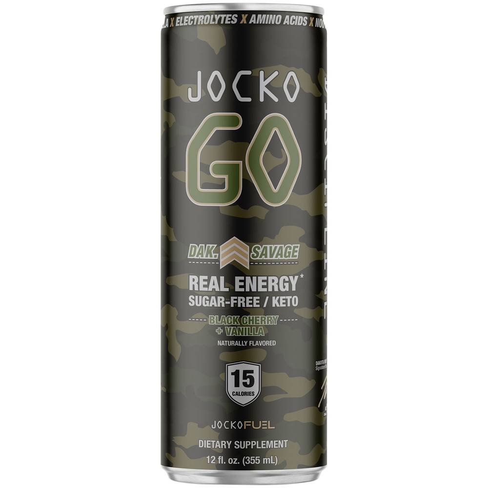 Jocko Fuel Discipline Go Drink - Black Cherry Vanilla (1 Drink)