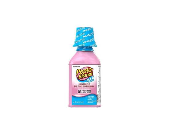 Order Pepto Bismol Max Strength 4oz food online from Chevron Extramile store, Everett on bringmethat.com