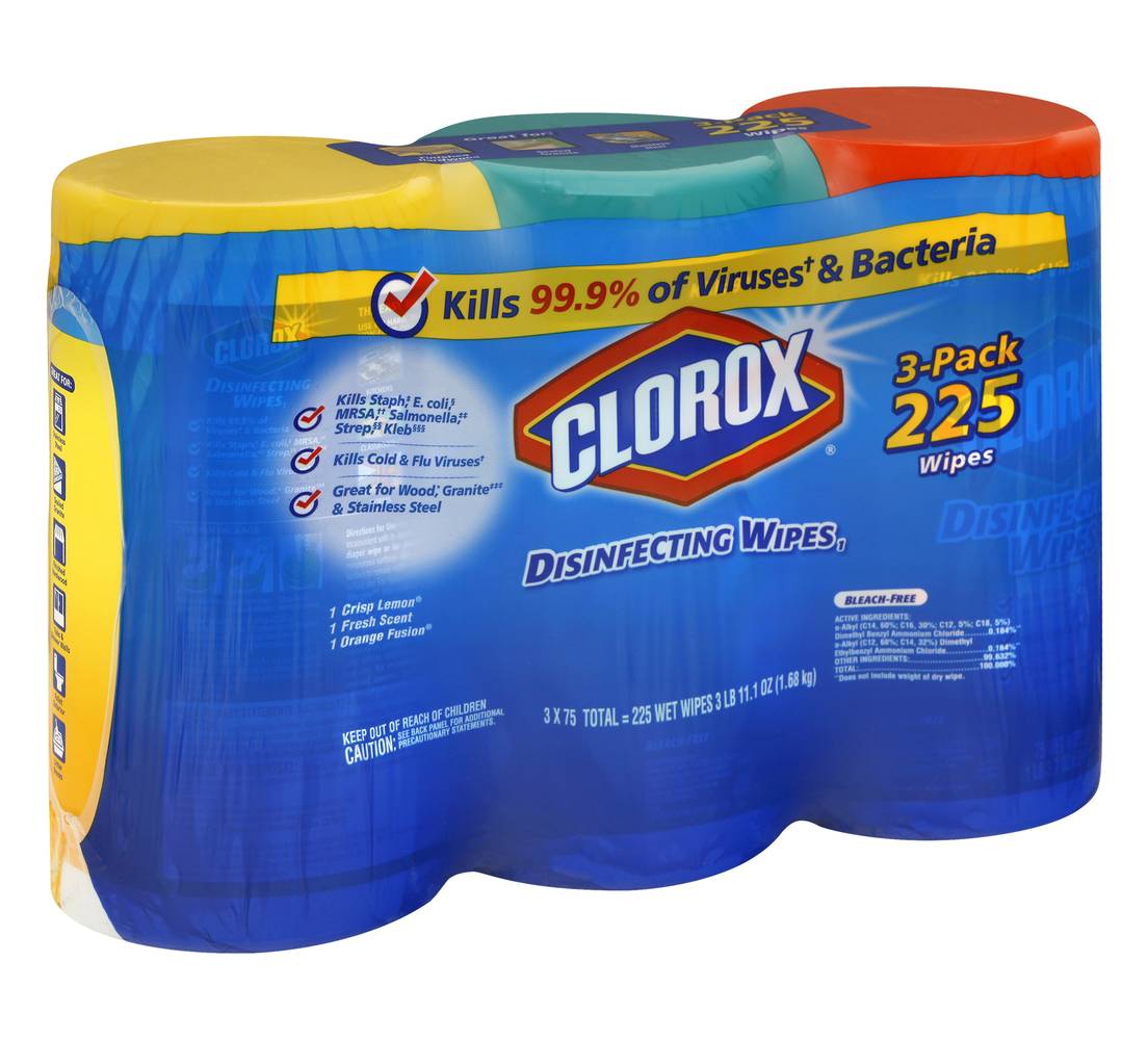 Clorox Disinfecting Wipes (11.1 oz, 225 ct)