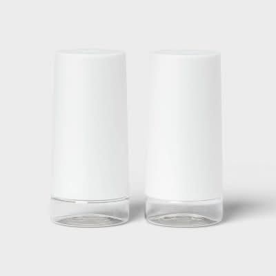2pc Salt and Pepper Shaker Set White - Room Essentials™