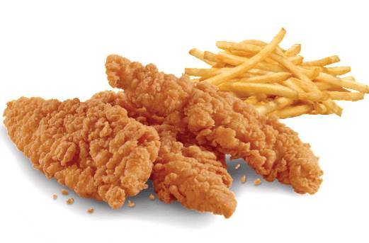 4 Piece Chicken Tender with Fries