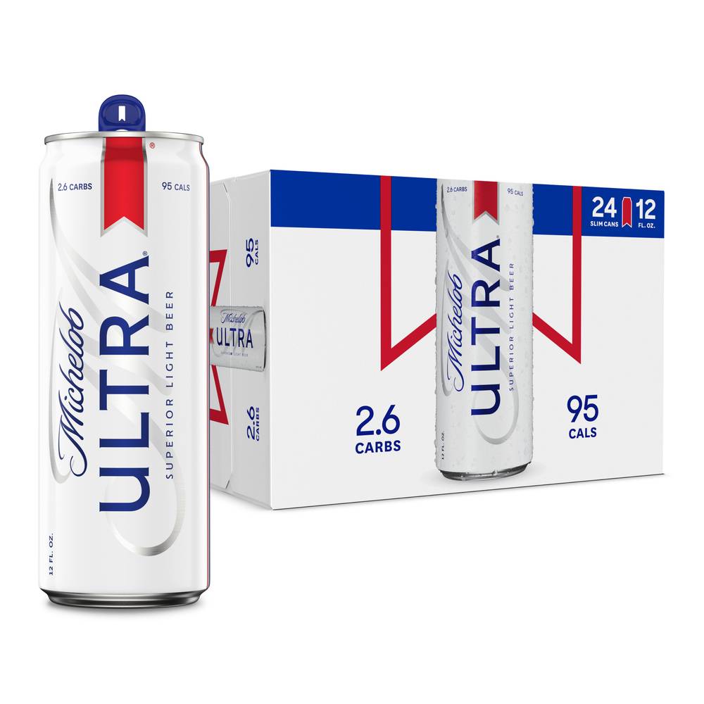 Michelob Ultra Superior Light Beer (24 ct, 12 fl oz)