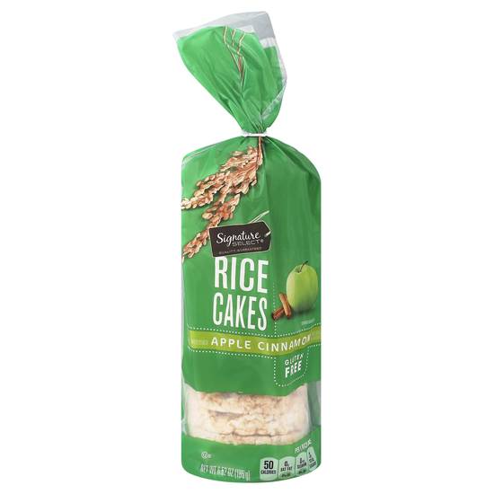Signature Select Gluten Free Apple Cinnamon Rice Cakes (6.5 oz)
