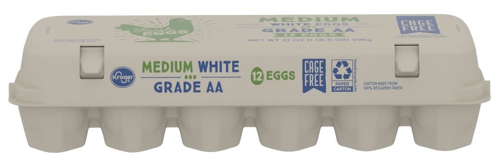 Kroger® Cage Free Medium White Eggs