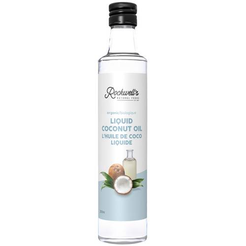 Rockwell's Organic Coconut Oil Liquid 250 ml