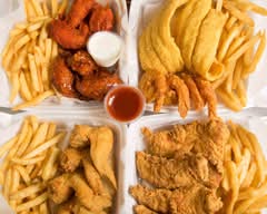 Golden Fried Chicken and Fish