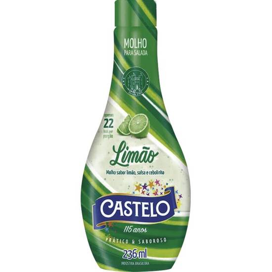 Castelo molho de salada limão (236 mL)