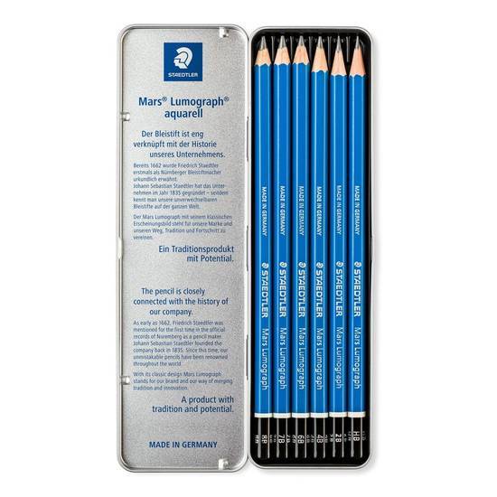 Staedtler Lumograph Soft Pencil Set