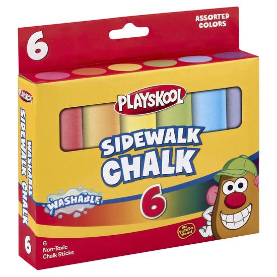 Playskool Sidewalk Chalk (6 ct)
