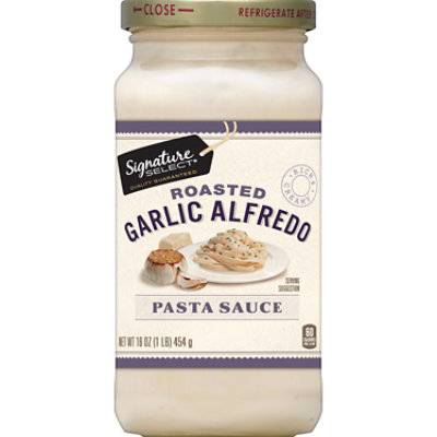 Signature Select Alfredo Roasted Garlic Pasta Sauce
