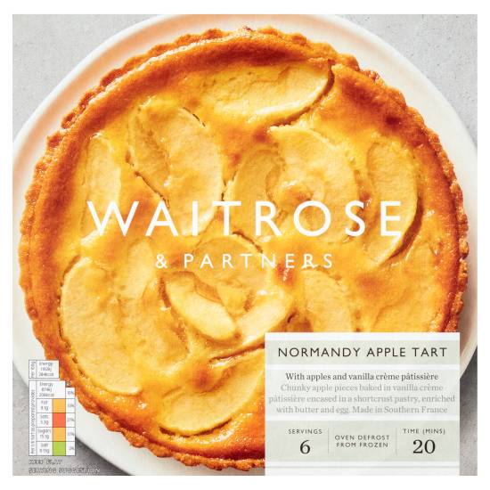 Waitrose Frozen Normandy Apple Tart