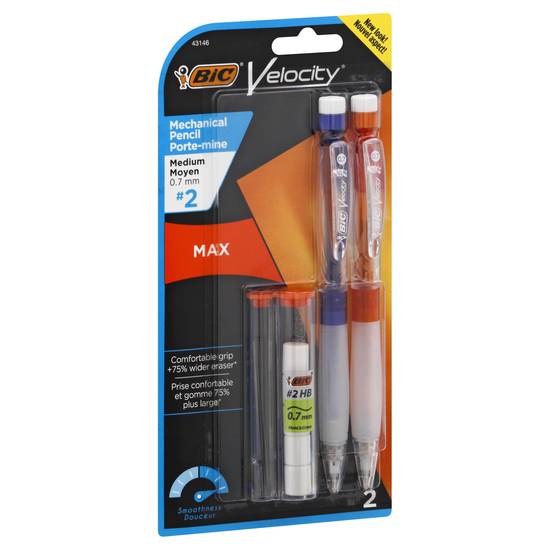 Bic 0.7 mm Velocity Medium Mechanical Pencils