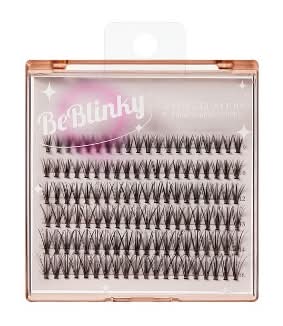 BeBlinky Narrow Band False Eyelash Clusters, Natural (120 ct)
