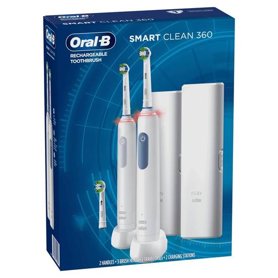 Oral-B Smart Clean 360 Rechargeable Toothbrushes