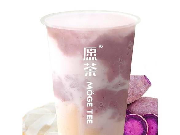 T1. Taro Tofu Pudding Milk (Regular)