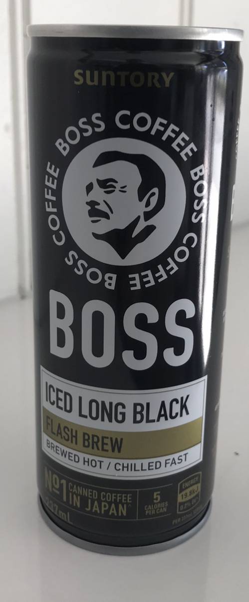 Boss Coffee Long Black  237ml